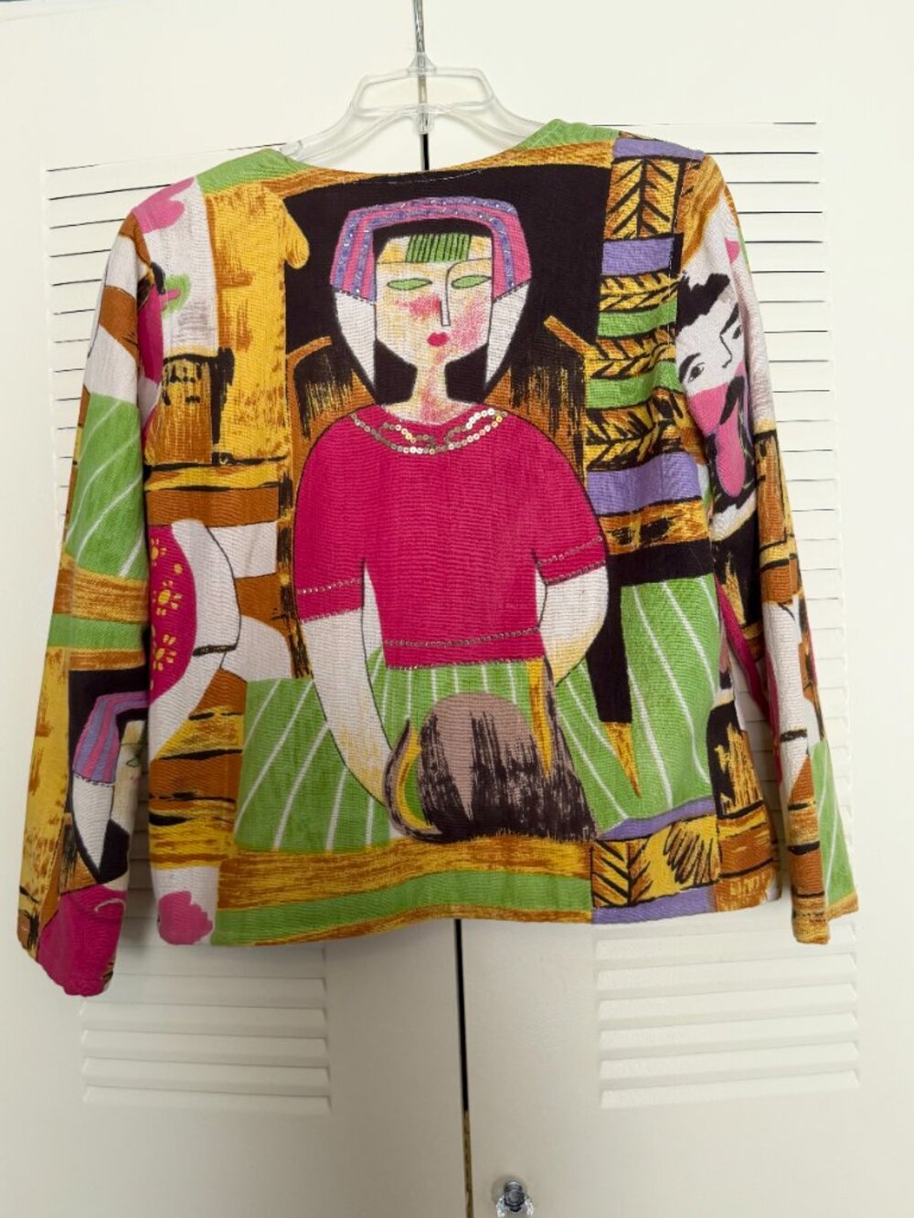 Vintage Brownstone Studio Lined Wearable-Art Jacket* - Picture 7 of 11